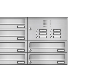 Briefkastenanlage mit Funktionskasten